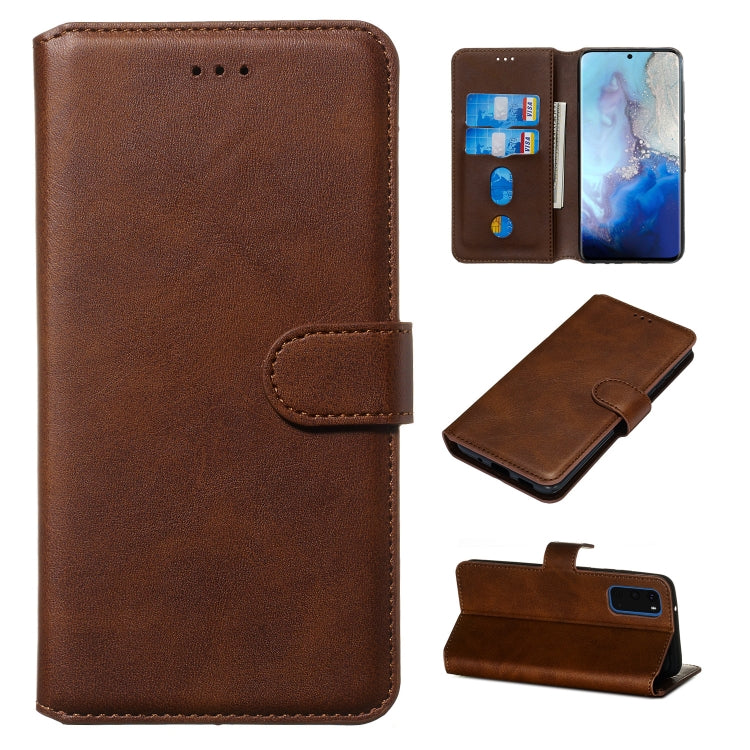 Custodia portafoglio in pelle con slot carte per Galaxy S20
