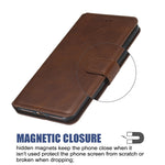 Custodia portafoglio in pelle per Samsung Galaxy S20