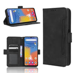 Custodia per telefono in pelle con slot per schede di consistenza al polpaccio, For Consumer Cellular ZMax 5G, For HTC Desire 22 Pro, For Motorola Moto E32s / G22, For Motorola Moto G32