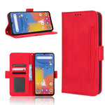 Custodia per telefono in pelle con slot per schede di consistenza al polpaccio, For Consumer Cellular ZMax 5G, For HTC Desire 22 Pro, For Motorola Moto E32s / G22, For Motorola Moto G32