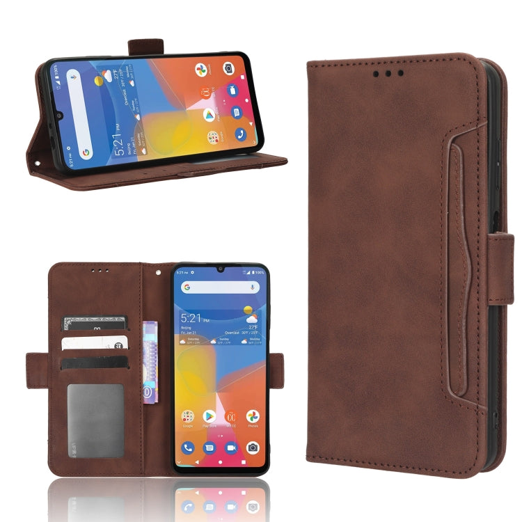 Custodia per telefono in pelle con slot per schede di consistenza al polpaccio, For Consumer Cellular ZMax 5G, For HTC Desire 22 Pro, For Motorola Moto E32s / G22, For Motorola Moto G32