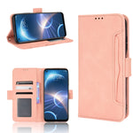 Custodia per telefono in pelle con slot per schede di consistenza al polpaccio, For Consumer Cellular ZMax 5G, For HTC Desire 22 Pro, For Motorola Moto E32s / G22, For Motorola Moto G32