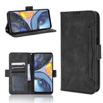 Custodia per telefono in pelle con slot per schede di consistenza al polpaccio, For Consumer Cellular ZMax 5G, For HTC Desire 22 Pro, For Motorola Moto E32s / G22, For Motorola Moto G32