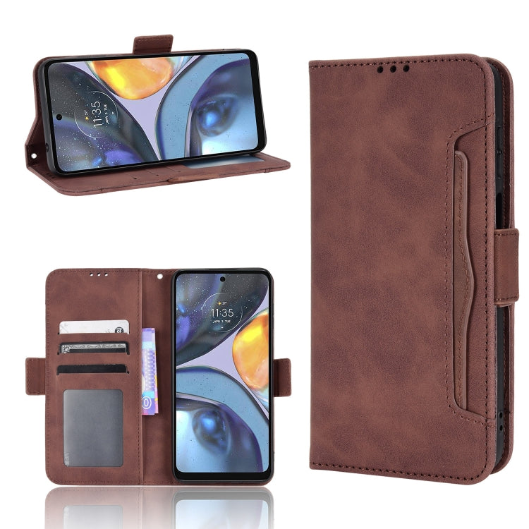 Custodia per telefono in pelle con slot per schede di consistenza al polpaccio, For Consumer Cellular ZMax 5G, For HTC Desire 22 Pro, For Motorola Moto E32s / G22, For Motorola Moto G32