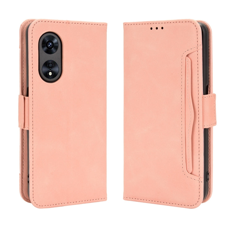 Custodia per telefono in pelle con slot per schede di consistenza al polpaccio, For OPPO A97 5G, For Realme GT2 Explorer Master, For TCL 30 XL, For vivo Y02s