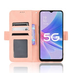 Custodia per telefono in pelle con slot per schede di consistenza al polpaccio, For OPPO A97 5G, For Realme GT2 Explorer Master, For TCL 30 XL, For vivo Y02s
