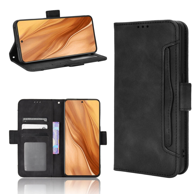 Custodia per telefono in pelle con slot per schede di consistenza al polpaccio, For OPPO A97 5G, For Realme GT2 Explorer Master, For TCL 30 XL, For vivo Y02s