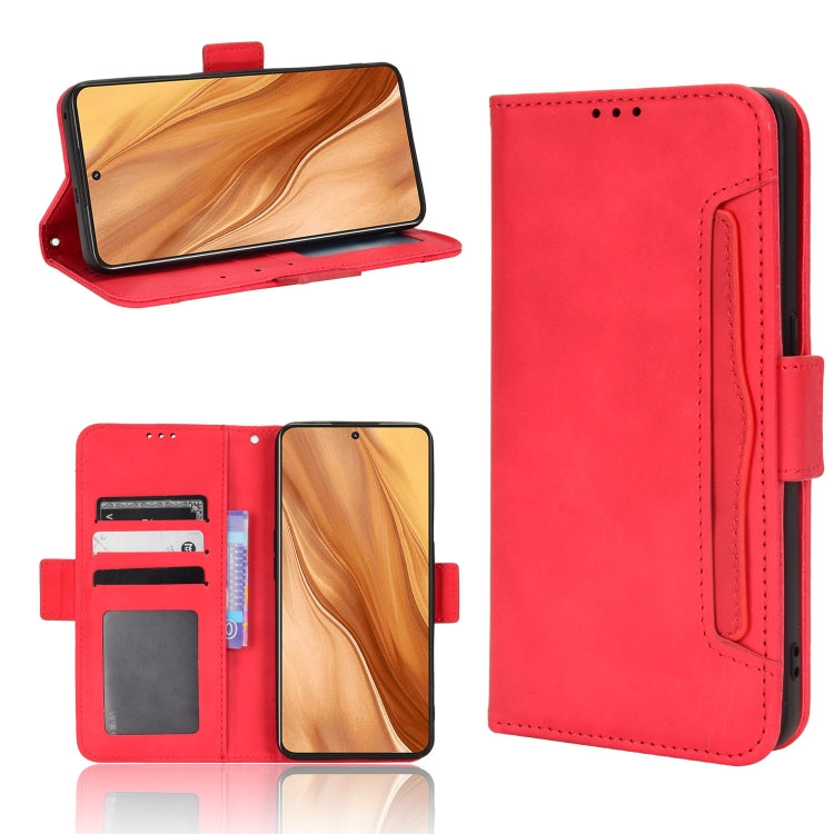 Custodia per telefono in pelle con slot per schede di consistenza al polpaccio, For OPPO A97 5G, For Realme GT2 Explorer Master, For TCL 30 XL, For vivo Y02s