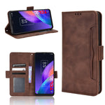 Custodia per telefono in pelle con slot per schede di consistenza al polpaccio, For OPPO A97 5G, For Realme GT2 Explorer Master, For TCL 30 XL, For vivo Y02s