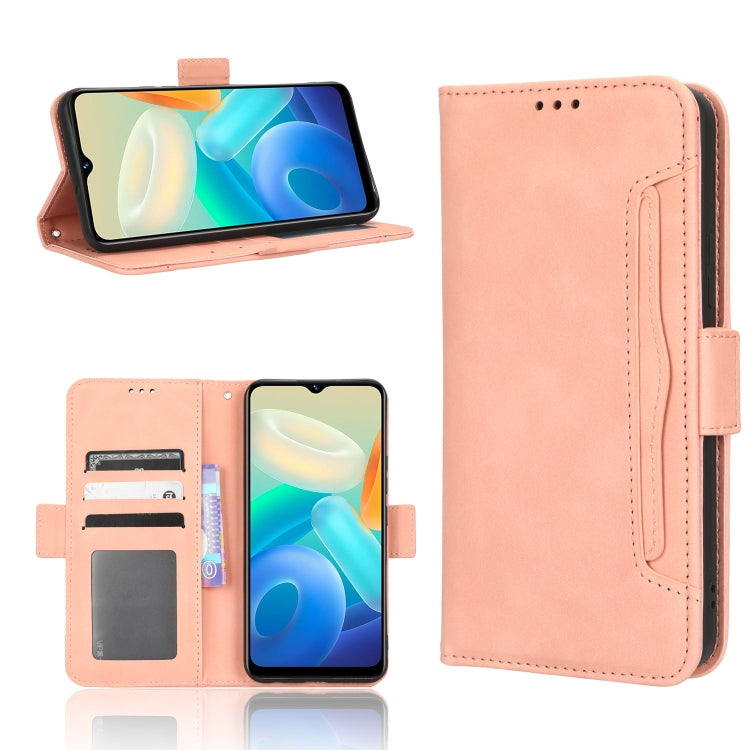 Custodia per telefono in pelle con slot per schede di consistenza al polpaccio, For OPPO A97 5G, For Realme GT2 Explorer Master, For TCL 30 XL, For vivo Y02s