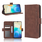 Custodia per telefono in pelle con slot per schede di consistenza al polpaccio, For vivo Y77 5G, For Infinix Note 12 G96, For Infinix Note 12 VIP, For Infinix Note 12i