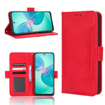 Custodia per telefono in pelle con slot per schede di consistenza al polpaccio, For vivo Y77 5G, For Infinix Note 12 G96, For Infinix Note 12 VIP, For Infinix Note 12i
