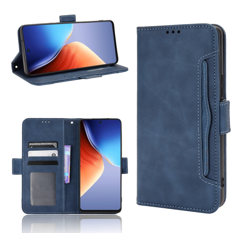 Custodia per telefono in pelle con slot per schede di consistenza al polpaccio, For Tecno Camon 19 Pro, For Tecno Camon 19, For Tecno Pova 3, For Tecno Spark 9 Pro, For ASUS ROG Phone 6 / 6 Pro