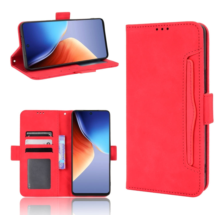 Custodia per telefono in pelle con slot per schede di consistenza al polpaccio, For Tecno Camon 19 Pro, For Tecno Camon 19, For Tecno Pova 3, For Tecno Spark 9 Pro, For ASUS ROG Phone 6 / 6 Pro