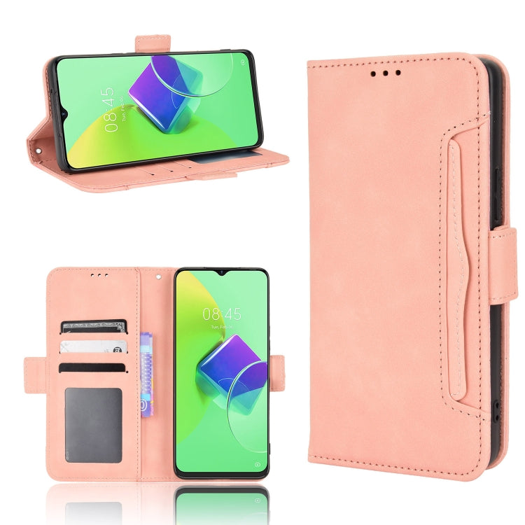 Custodia per telefono in pelle con slot per schede di consistenza al polpaccio, For Tecno Camon 19 Pro, For Tecno Camon 19, For Tecno Pova 3, For Tecno Spark 9 Pro, For ASUS ROG Phone 6 / 6 Pro
