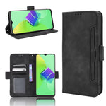 Custodia per telefono in pelle con slot per schede di consistenza al polpaccio, For Tecno Camon 19 Pro, For Tecno Camon 19, For Tecno Pova 3, For Tecno Spark 9 Pro, For ASUS ROG Phone 6 / 6 Pro
