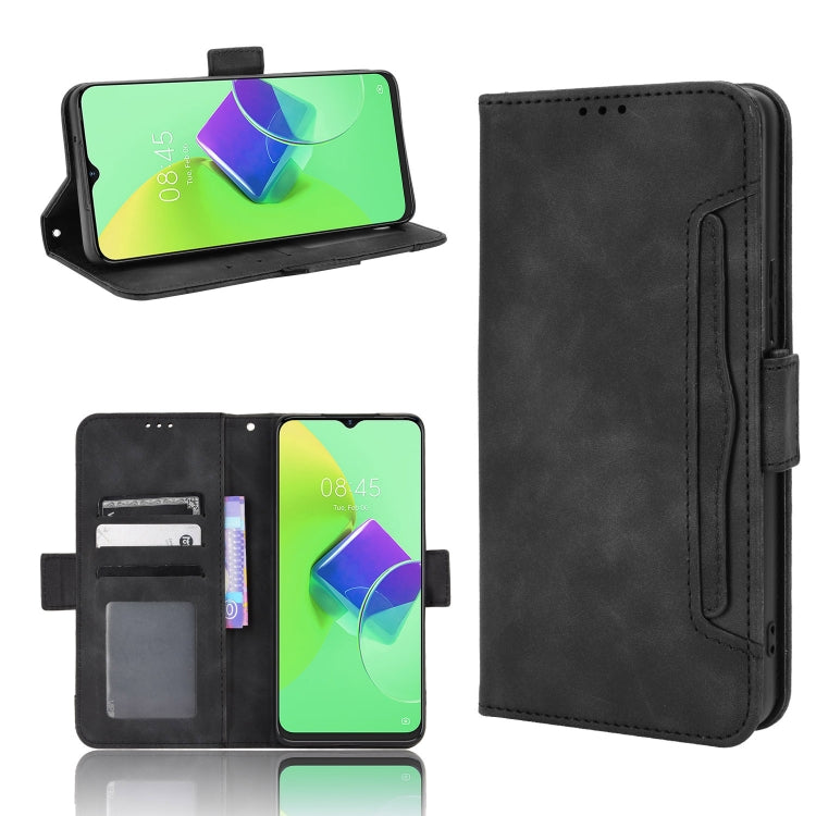 Custodia per telefono in pelle con slot per schede di consistenza al polpaccio, For Tecno Camon 19 Pro, For Tecno Camon 19, For Tecno Pova 3, For Tecno Spark 9 Pro, For ASUS ROG Phone 6 / 6 Pro
