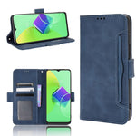 Custodia per telefono in pelle con slot per schede di consistenza al polpaccio, For Tecno Camon 19 Pro, For Tecno Camon 19, For Tecno Pova 3, For Tecno Spark 9 Pro, For ASUS ROG Phone 6 / 6 Pro