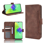 Custodia per telefono in pelle con slot per schede di consistenza al polpaccio, For Tecno Camon 19 Pro, For Tecno Camon 19, For Tecno Pova 3, For Tecno Spark 9 Pro, For ASUS ROG Phone 6 / 6 Pro