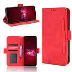 Custodia per telefono in pelle con slot per schede di consistenza al polpaccio, For Tecno Camon 19 Pro, For Tecno Camon 19, For Tecno Pova 3, For Tecno Spark 9 Pro, For ASUS ROG Phone 6 / 6 Pro