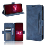 Custodia per telefono in pelle con slot per schede di consistenza al polpaccio, For Tecno Camon 19 Pro, For Tecno Camon 19, For Tecno Pova 3, For Tecno Spark 9 Pro, For ASUS ROG Phone 6 / 6 Pro