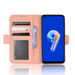 Custodia per telefono in pelle con slot per schede di consistenza al polpaccio, For ASUS Zenfone 9, For Huawei nova Y90, For Cubot X50, For Honor X40i