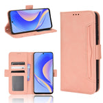 Custodia per telefono in pelle con slot per schede di consistenza al polpaccio, For ASUS Zenfone 9, For Huawei nova Y90, For Cubot X50, For Honor X40i