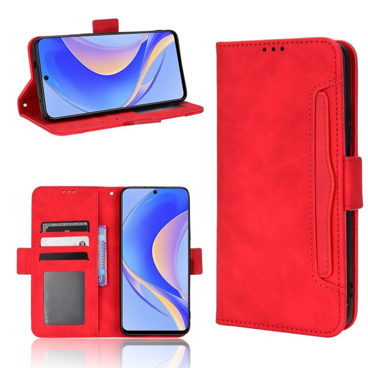 Custodia per telefono in pelle con slot per schede di consistenza al polpaccio, For ASUS Zenfone 9, For Huawei nova Y90, For Cubot X50, For Honor X40i