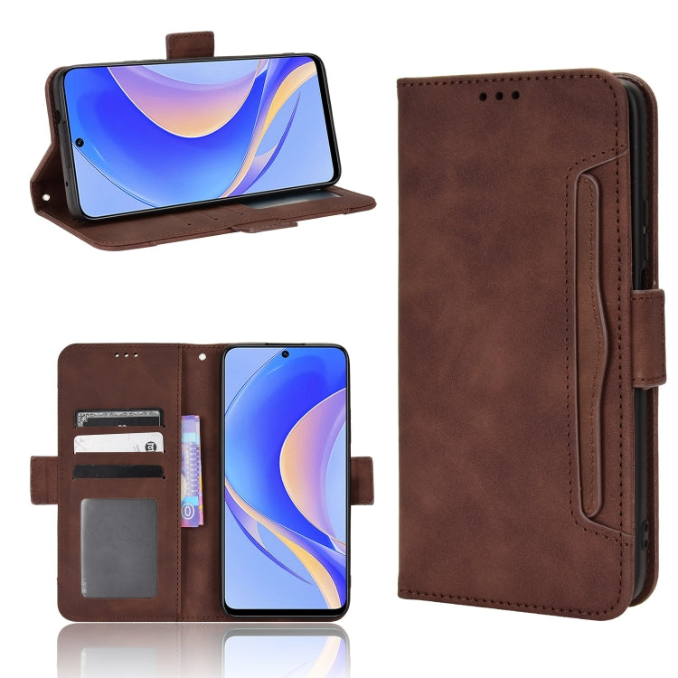 Custodia per telefono in pelle con slot per schede di consistenza al polpaccio, For ASUS Zenfone 9, For Huawei nova Y90, For Cubot X50, For Honor X40i