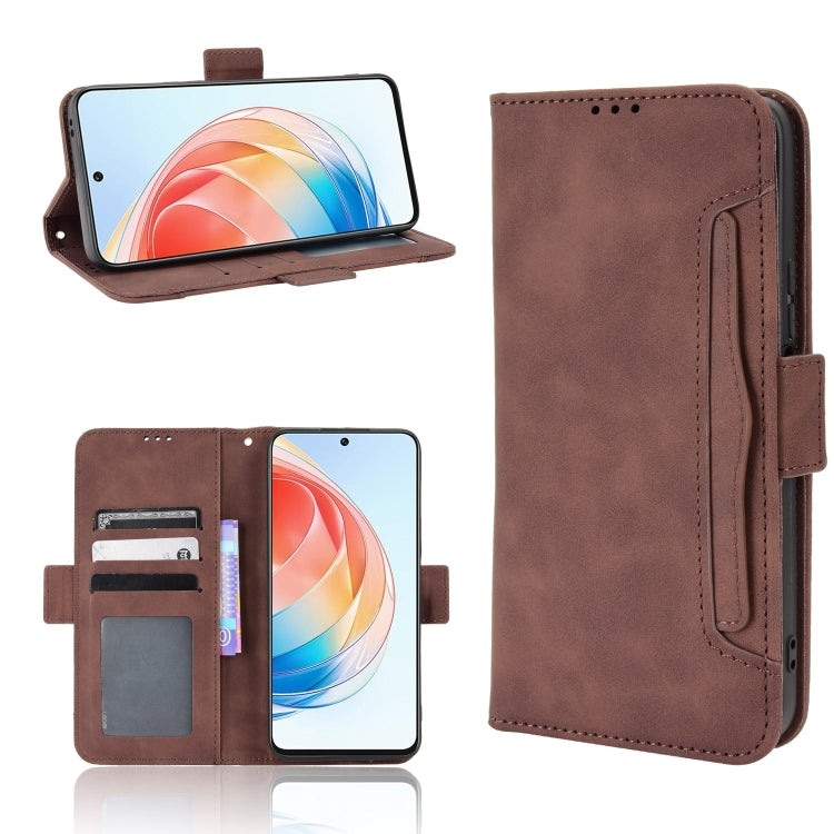 Custodia per telefono in pelle con slot per schede di consistenza al polpaccio, For ASUS Zenfone 9, For Huawei nova Y90, For Cubot X50, For Honor X40i