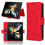 Custodia per telefono in pelle con slot per schede di consistenza al polpaccio, For Samsung Galaxy Z Fold4 5G, For HotPepper Serrano3, For OnePlus 10T 5G / Ace Pro 5G, For ZTE Avid 589 Z5158