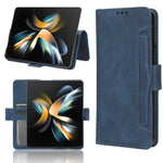 Custodia per telefono in pelle con slot per schede di consistenza al polpaccio, For Samsung Galaxy Z Fold4 5G, For HotPepper Serrano3, For OnePlus 10T 5G / Ace Pro 5G, For ZTE Avid 589 Z5158