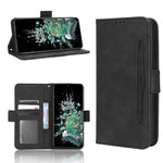 Custodia per telefono in pelle con slot per schede di consistenza al polpaccio, For Samsung Galaxy Z Fold4 5G, For HotPepper Serrano3, For OnePlus 10T 5G / Ace Pro 5G, For ZTE Avid 589 Z5158