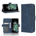 Custodia per telefono in pelle con slot per schede di consistenza al polpaccio, For Samsung Galaxy Z Fold4 5G, For HotPepper Serrano3, For OnePlus 10T 5G / Ace Pro 5G, For ZTE Avid 589 Z5158