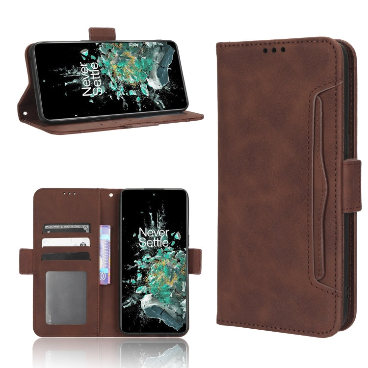 Custodia per telefono in pelle con slot per schede di consistenza al polpaccio, For Samsung Galaxy Z Fold4 5G, For HotPepper Serrano3, For OnePlus 10T 5G / Ace Pro 5G, For ZTE Avid 589 Z5158