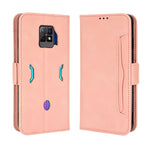 Custodia per telefono in pelle con slot per schede di consistenza al polpaccio, For ZTE Nubia Red Magic 7S Pro, For ZTE Nubia Z40S Pro, For ZTE Axon 40 Pro