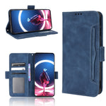 Custodia per telefono in pelle con slot per schede di consistenza al polpaccio, For ZTE Nubia Red Magic 7S Pro, For ZTE Nubia Z40S Pro, For ZTE Axon 40 Pro