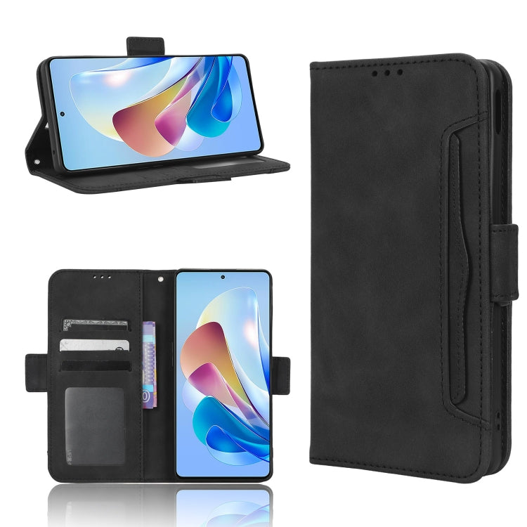 Custodia per telefono in pelle con slot per schede di consistenza al polpaccio, For ZTE Nubia Red Magic 7S Pro, For ZTE Nubia Z40S Pro, For ZTE Axon 40 Pro