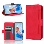 Custodia per telefono in pelle con slot per schede di consistenza al polpaccio, For ZTE Nubia Red Magic 7S Pro, For ZTE Nubia Z40S Pro, For ZTE Axon 40 Pro
