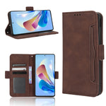 Custodia per telefono in pelle con slot per schede di consistenza al polpaccio, For ZTE Nubia Red Magic 7S Pro, For ZTE Nubia Z40S Pro, For ZTE Axon 40 Pro