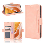 Custodia per telefono in pelle con slot per schede di consistenza al polpaccio, For ZTE Nubia Red Magic 7S Pro, For ZTE Nubia Z40S Pro, For ZTE Axon 40 Pro