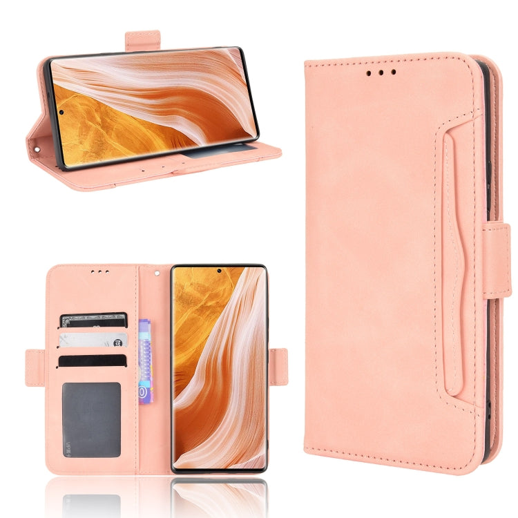 Custodia per telefono in pelle con slot per schede di consistenza al polpaccio, For ZTE Nubia Red Magic 7S Pro, For ZTE Nubia Z40S Pro, For ZTE Axon 40 Pro