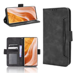 Custodia per telefono in pelle con slot per schede di consistenza al polpaccio, For ZTE Nubia Red Magic 7S Pro, For ZTE Nubia Z40S Pro, For ZTE Axon 40 Pro
