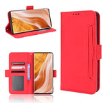 Custodia per telefono in pelle con slot per schede di consistenza al polpaccio, For ZTE Nubia Red Magic 7S Pro, For ZTE Nubia Z40S Pro, For ZTE Axon 40 Pro