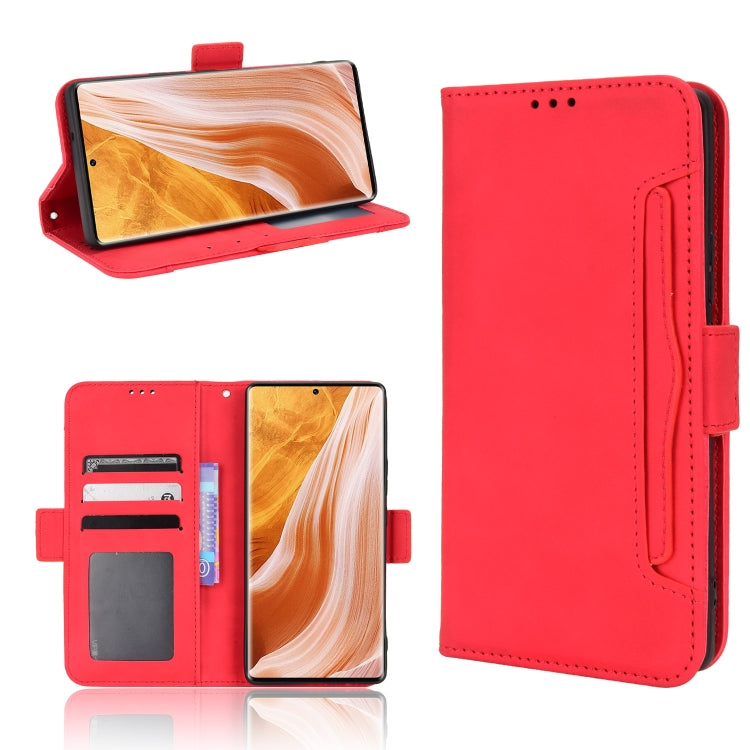 Custodia per telefono in pelle con slot per schede di consistenza al polpaccio, For ZTE Nubia Red Magic 7S Pro, For ZTE Nubia Z40S Pro, For ZTE Axon 40 Pro