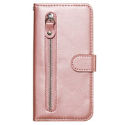 Custodia portafoglio in pelle con cerniera per Galaxy S20