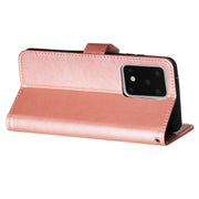 Custodia portafoglio in pelle con cerniera per Galaxy S20