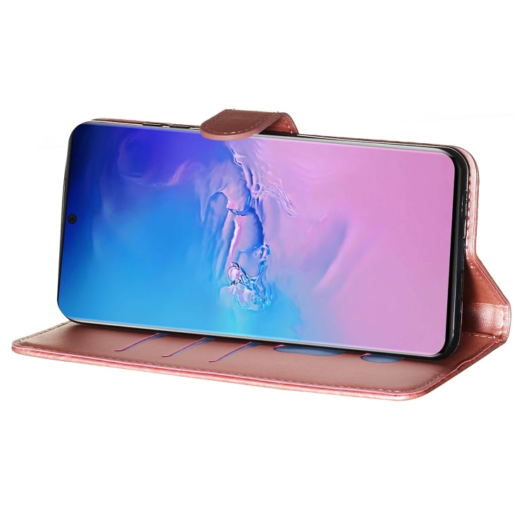 Custodia portafoglio in pelle con cerniera per Galaxy S20