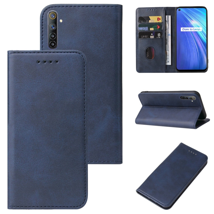 Custodia per telefono in pelle con chiusura magnetica, For Realme 6, For Realme 7 5G, For Realme 7 4G / RMX2155, For Realme C31, For Realme GT Neo Flash, For Realme GT Neo3, For Realme Narzo 50i, For Realme Q2 Pro