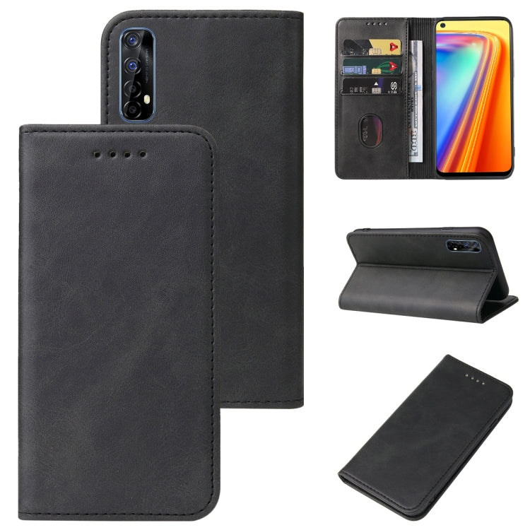 Custodia per telefono in pelle con chiusura magnetica, For Realme 6, For Realme 7 5G, For Realme 7 4G / RMX2155, For Realme C31, For Realme GT Neo Flash, For Realme GT Neo3, For Realme Narzo 50i, For Realme Q2 Pro